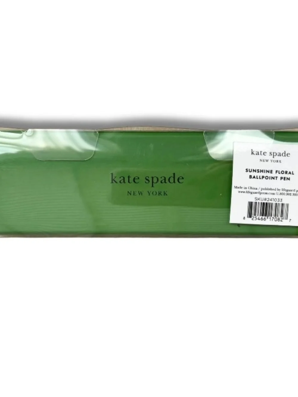kate spade NEW YORK Ballpoint Pen Sunshine Floral BRAND-NEW w/tag/box